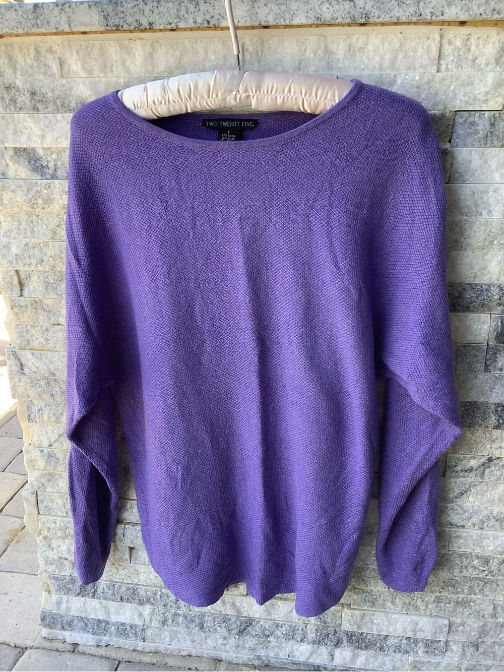 Purple Women's Knit Sweater
